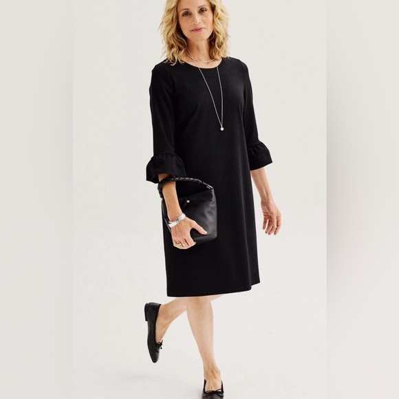 Women’s Croft & Barrow Bell Sleeve Dress SZ Small NWT - Picture 5 of 10